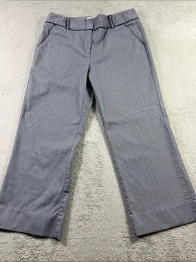 Talbots Women Ankle Pants Navy & White Size 10